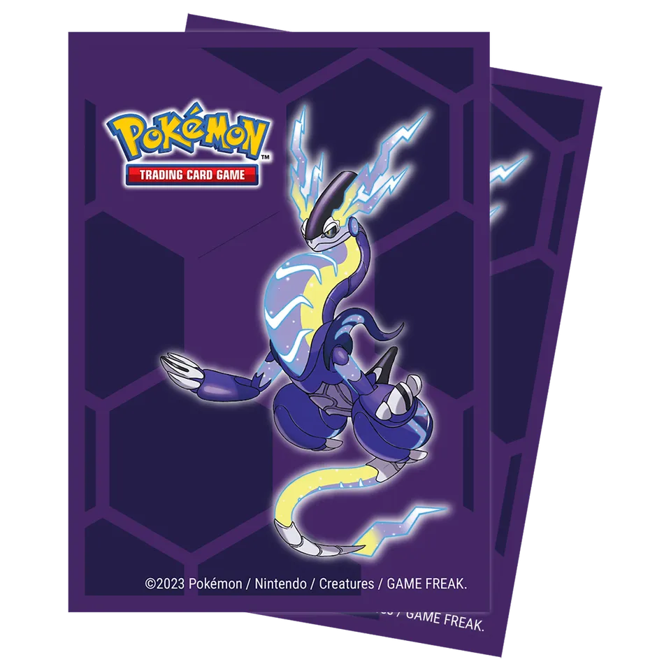 ultra-pro-miraidon-standard-deck-protector-sleeves-65ct-f-r-pokemon image 1