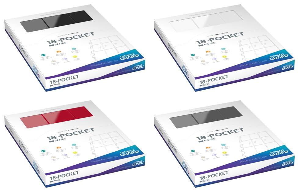 ultimate-guard-18-pocket-pages-side-loading-grau-50-st-ck image 8