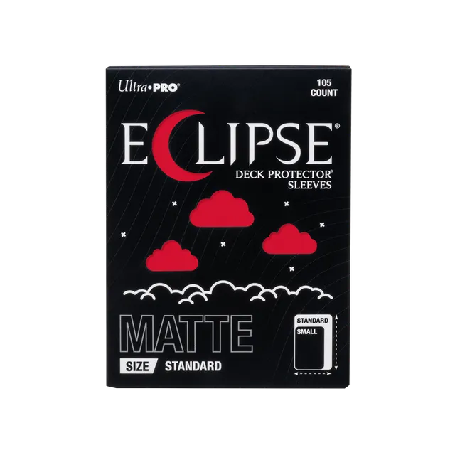 ultra-pro-eclipse-matte-standard-deck-protector-sleeves-apple-red-105-st-ck image 1