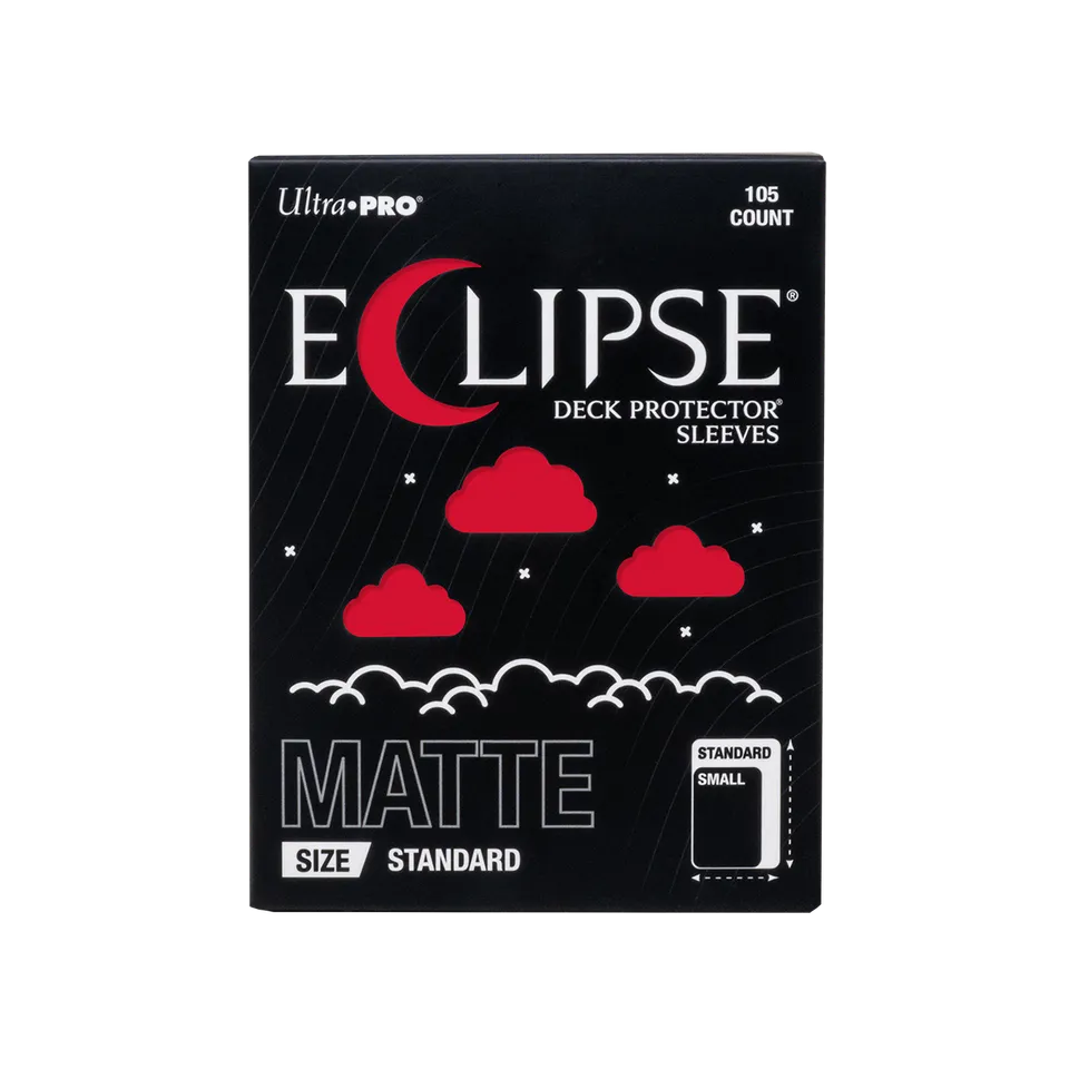 ultra-pro-eclipse-matte-standard-deck-protector-sleeves-apple-red-105-st-ck image 1