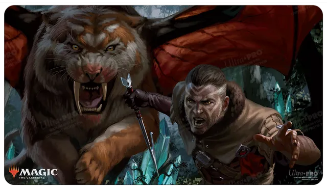 ultra-pro-ikoria-lair-of-behemoths-go-for-blood-standard-playmat-f-r-magic-the-g image 1