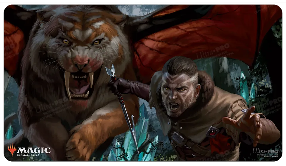 ultra-pro-ikoria-lair-of-behemoths-go-for-blood-standard-playmat-f-r-magic-the-g image 1