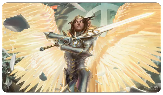 ultra-pro-magic-the-gathering-march-of-the-machine-archangel-elspeth-standard-pl image 1