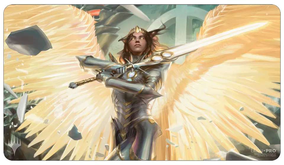 ultra-pro-magic-the-gathering-march-of-the-machine-archangel-elspeth-standard-pl image 1