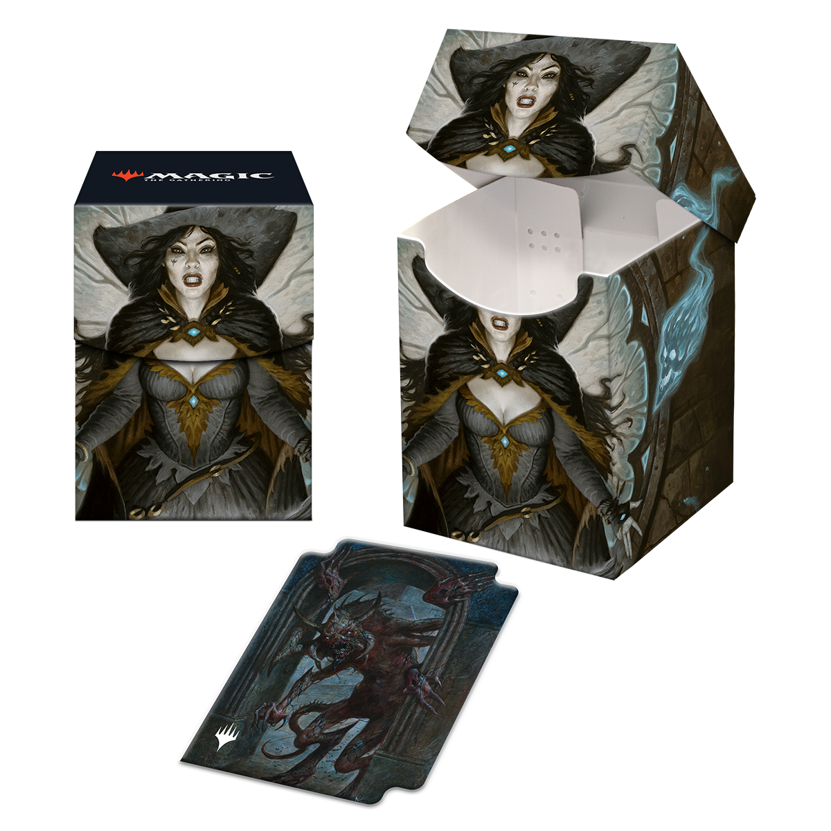 ultra-pro-commander-legends-tasha-the-witch-queen-100-deck-box-f-r-magic-the-gat image 1