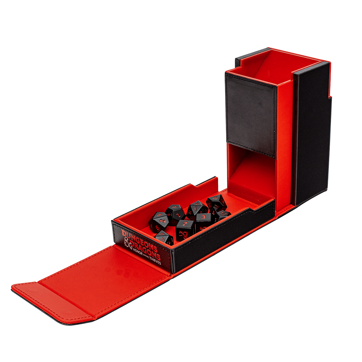 ultra-pro-honor-among-thieves-printed-leatherette-dice-tower-w-rfelturm-f-r-dung image 2