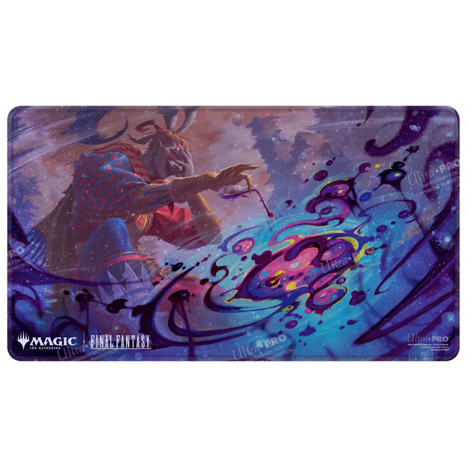ultra-pro-magic-the-gathering-final-fantasy-poison-the-waters-holofoil-playmat image 1