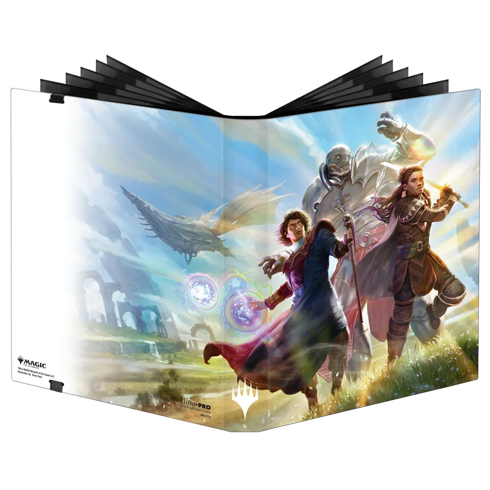 ultra-pro-dominaria-united-karn-and-weatherlight-9-pocket-pro-binder-f-r-magic-t image 1