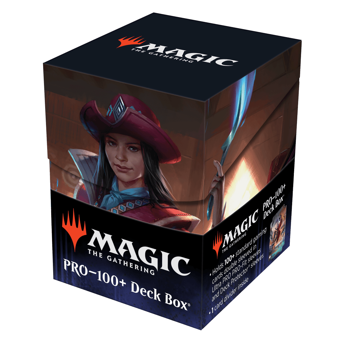 ultra-pro-outlaws-of-thunder-junction-stella-lee-wild-card-100-deck-box-magic-th image 1