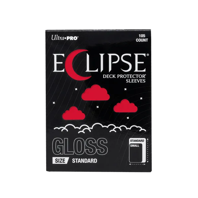 ultra-pro-eclipse-gloss-standard-deck-protector-h-llen-apple-red-105ct image 1