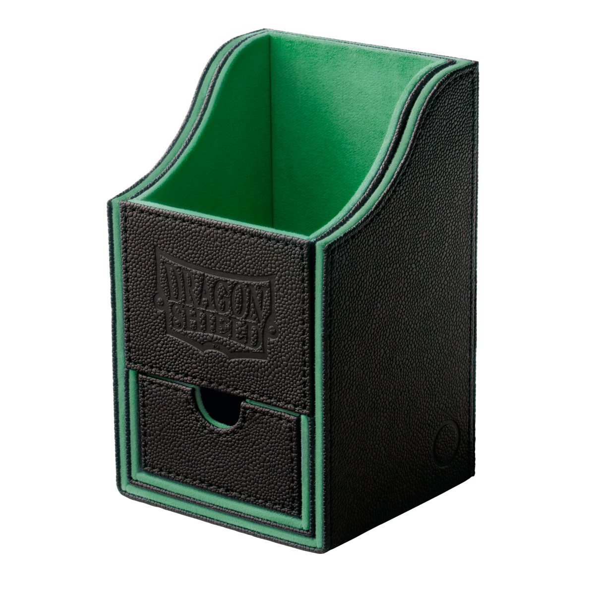 dragon-shield-nest-100-deckbox-black-green image 1