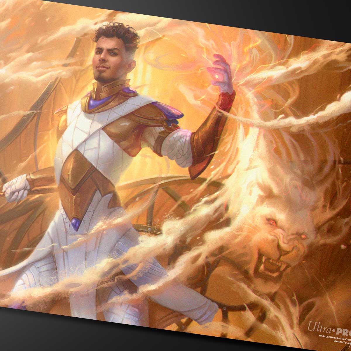 ultra-pro-playmat-aetherdrift-basri-tomorrow-s-champion-f-r-magic-the-gathering image 2