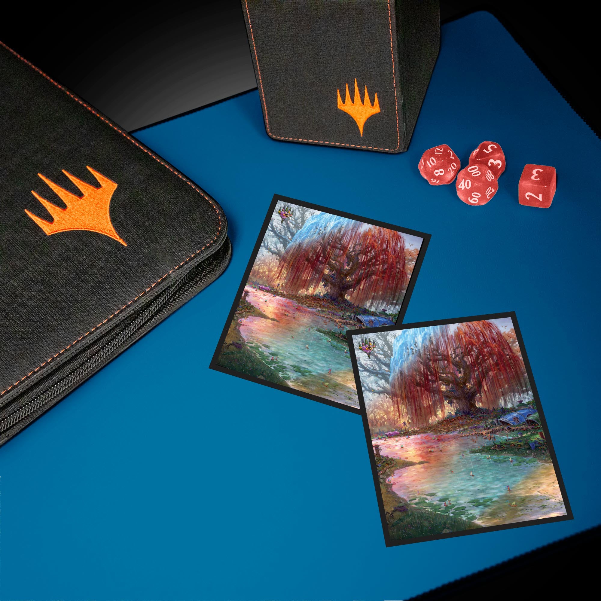ultra-pro-bloomburrow-season-lands-three-tree-city-deck-protector-sleeves-100ct- image 2