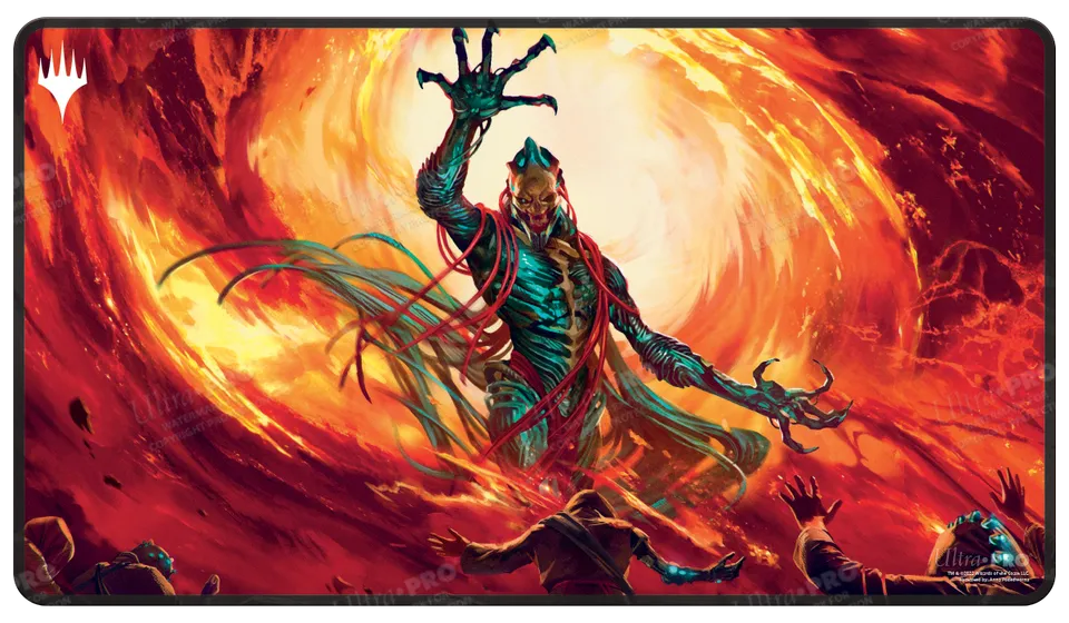 ultra-pro-the-brothers-war-gix-yawgmoth-praetor-stitched-playmat-magic-the-gathe image 1