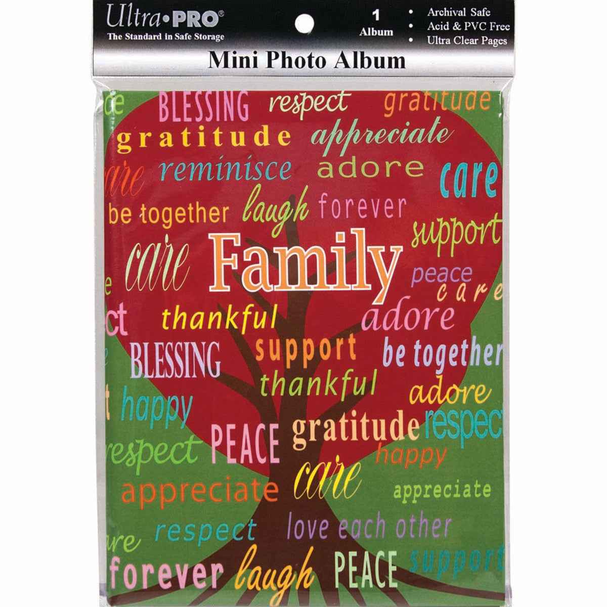 ultra-pro-family-theme-mini-fotoalbum-f-r-4-x-6-zoll-prints-24-fotos image 1