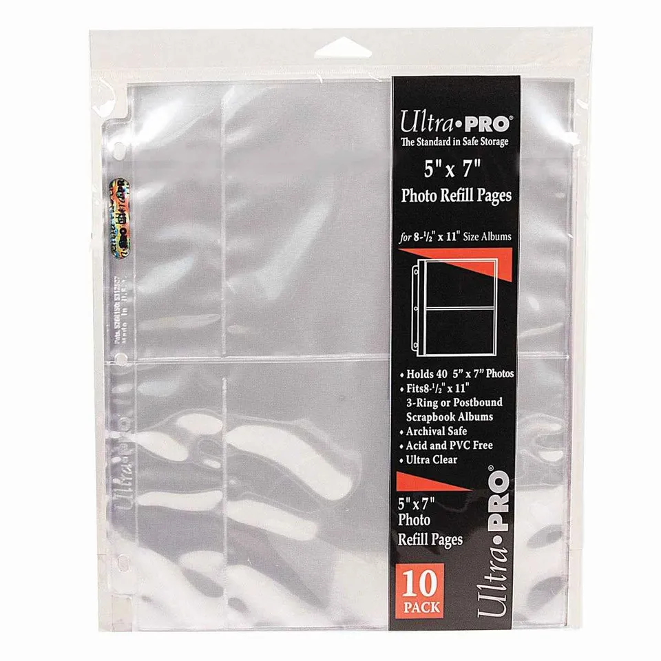 ultra-pro-3-loch-foto-h-llen-5-x-7-zoll-10-st-ck-zweiseitig image 1
