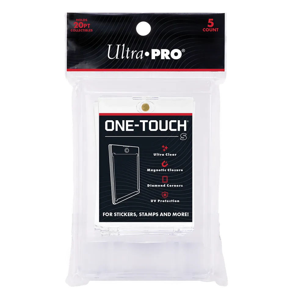ultra-pro-one-touch-s-magnetic-holder-5ct-49x65mm-mini-halter-f-r-sticker-stamps image 1