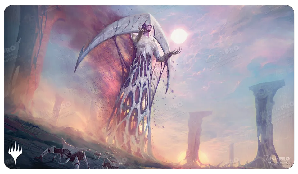 ultra-pro-phyrexia-all-will-be-one-white-sun-s-twilight-playmat-magic-the-gather image 1
