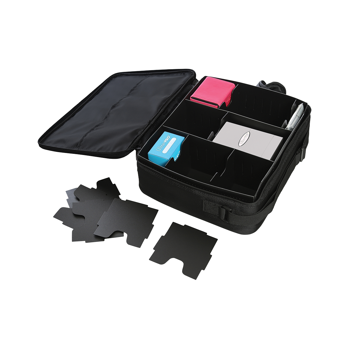 ultra-pro-deluxe-gaming-case-black-dragon-mit-silber-transporttasche-f-r-karten- image 3