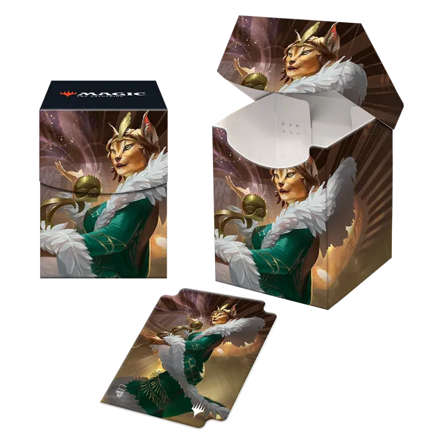 ultra-pro-streets-of-new-capenna-kitt-kanto-mayhem-diva-commander-100-deck-box-f image 1