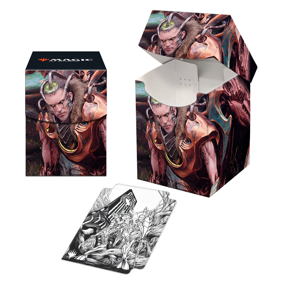 ultra-pro-phyrexia-all-will-be-one-lukka-bound-to-ruin-100-deck-box-f-r-magic-th image 1