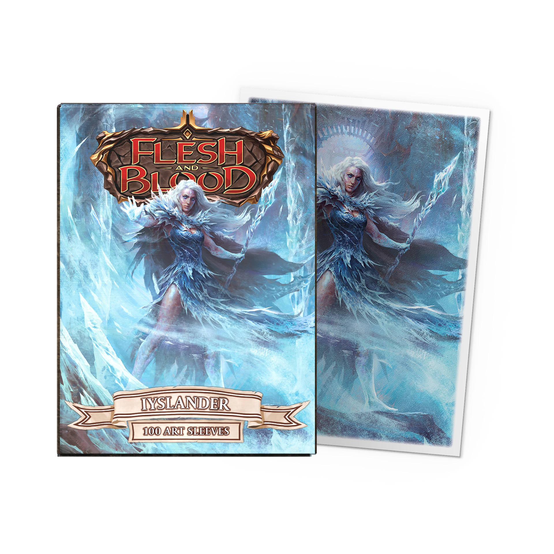 dragon-shield-matte-art-sleeves-iyslander-flesh-and-blood-h-llen-100-st-ck image 1