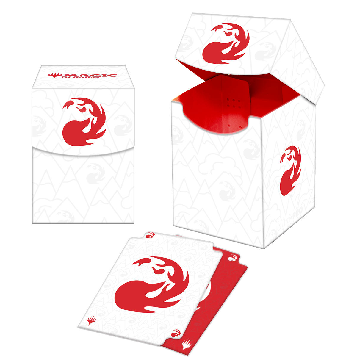 ultra-pro-mana-8-100-deck-box-mountain-f-r-magic-the-gathering image 1