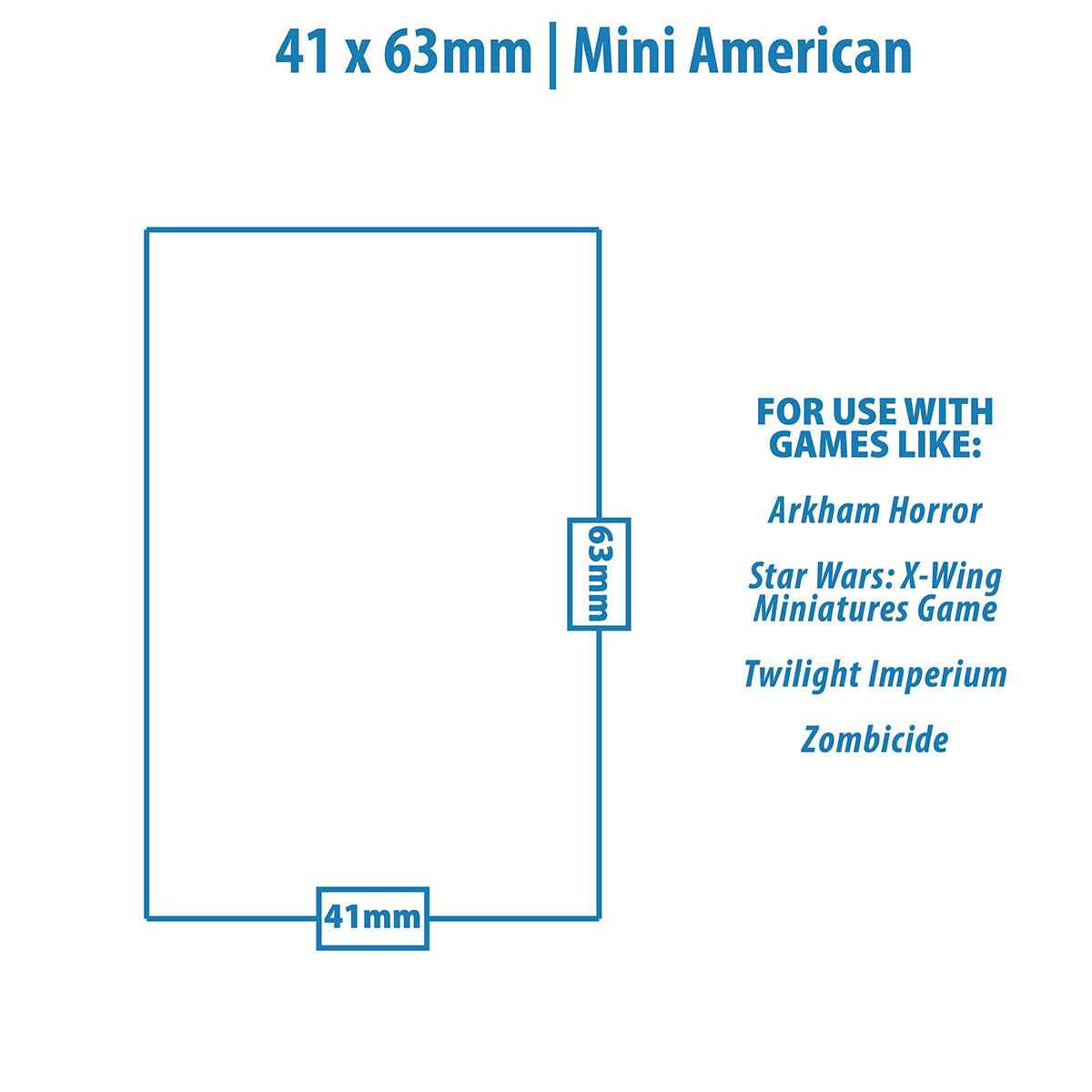 ultra-pro-mini-american-board-game-sleeves-50ct-f-r-41-mm-x-63-mm-karten image 2