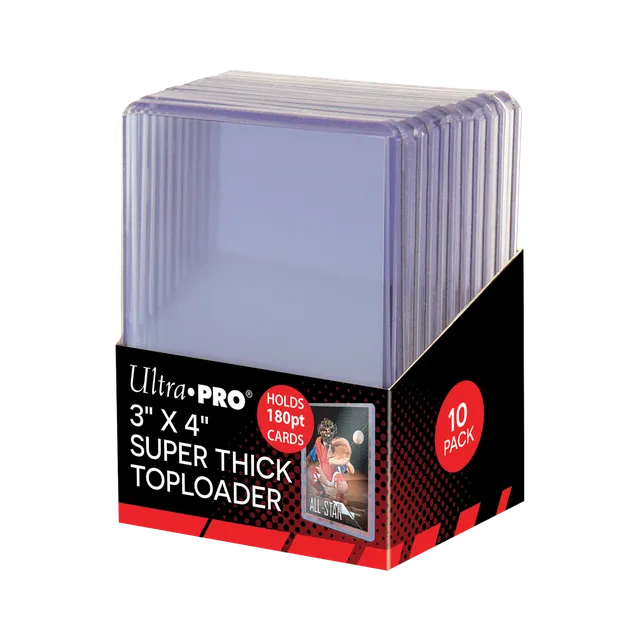 ultra-pro-3-x-4-clear-super-thick-180pt-toploader-sleeves-10-st-ck image 1
