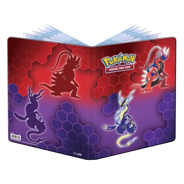 ultra-pro-koraidon-miraidon-9-pocket-portfolio-f-r-pok-mon image 1