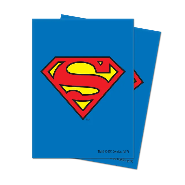 ultra-pro-superman-standard-deck-protector-h-llen-65ct-f-r-justice-league image 1
