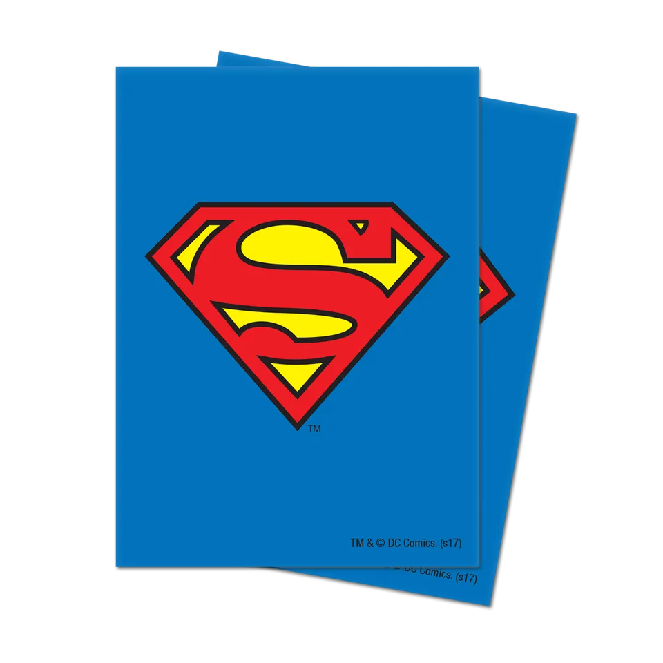 ultra-pro-superman-standard-deck-protector-h-llen-65ct-f-r-justice-league image 1