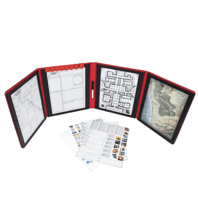 ultra-pro-premium-dungeon-master-s-screen-sichtschirm-aus-kunstleder-f-r-dungeon image 1