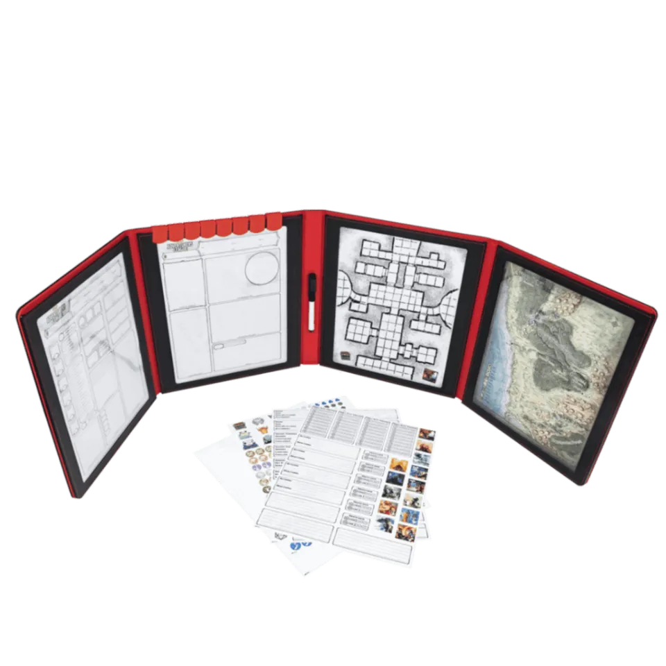 ultra-pro-premium-dungeon-master-s-screen-sichtschirm-aus-kunstleder-f-r-dungeon image 1