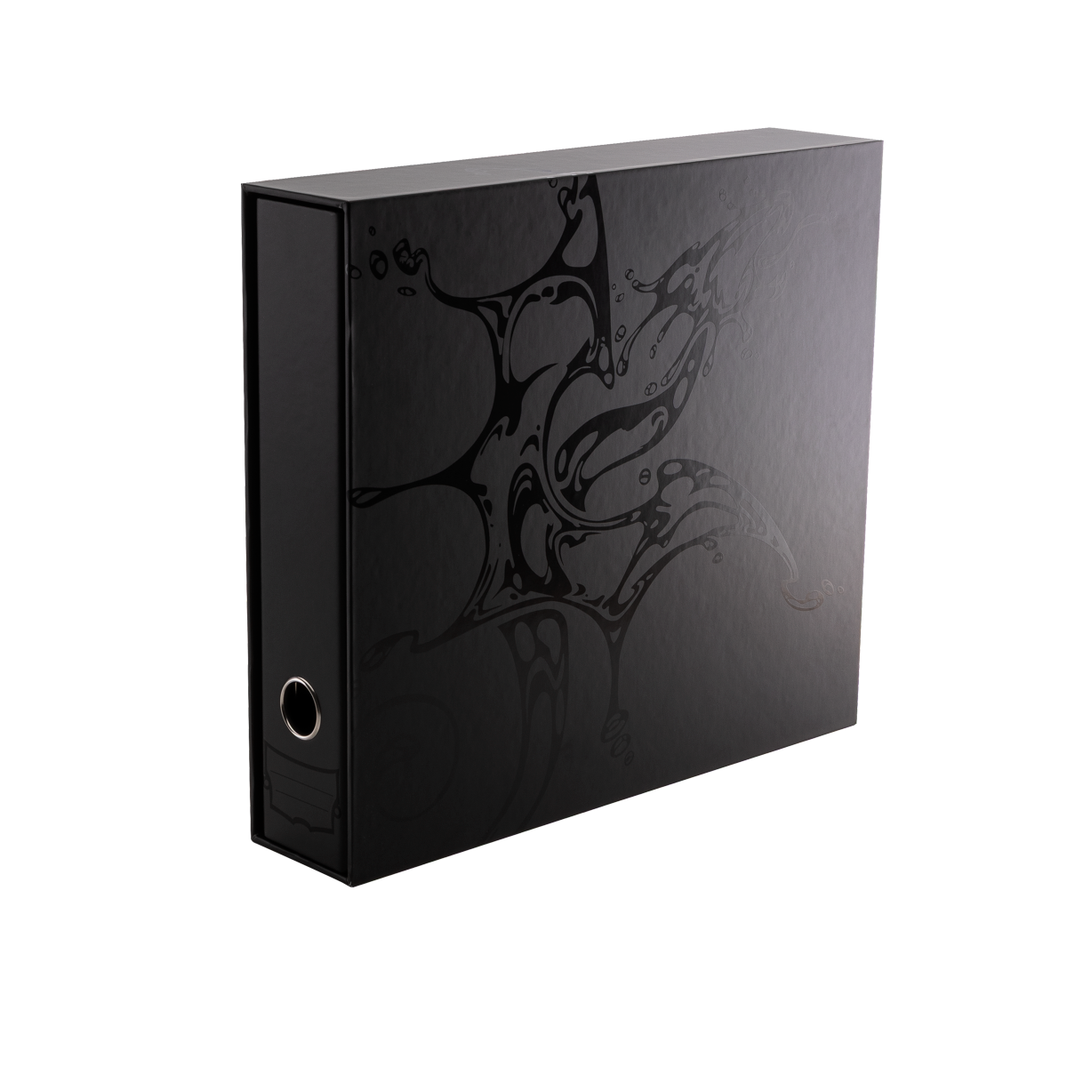 dragon-shield-sanctuary-slipcase-4-ring-binder-black-sammelalbum-mit-schuber image 1
