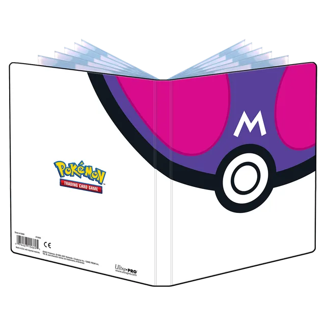 ultra-pro-pok-mon-master-ball-4-pocket-portfolio-f-r-40-karten image 1