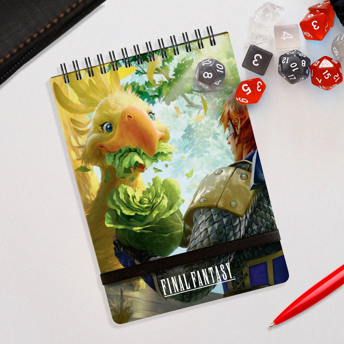 ultra-pro-magic-the-gathering-final-fantasy-gysahl-greens-spiral-life-pad image 1