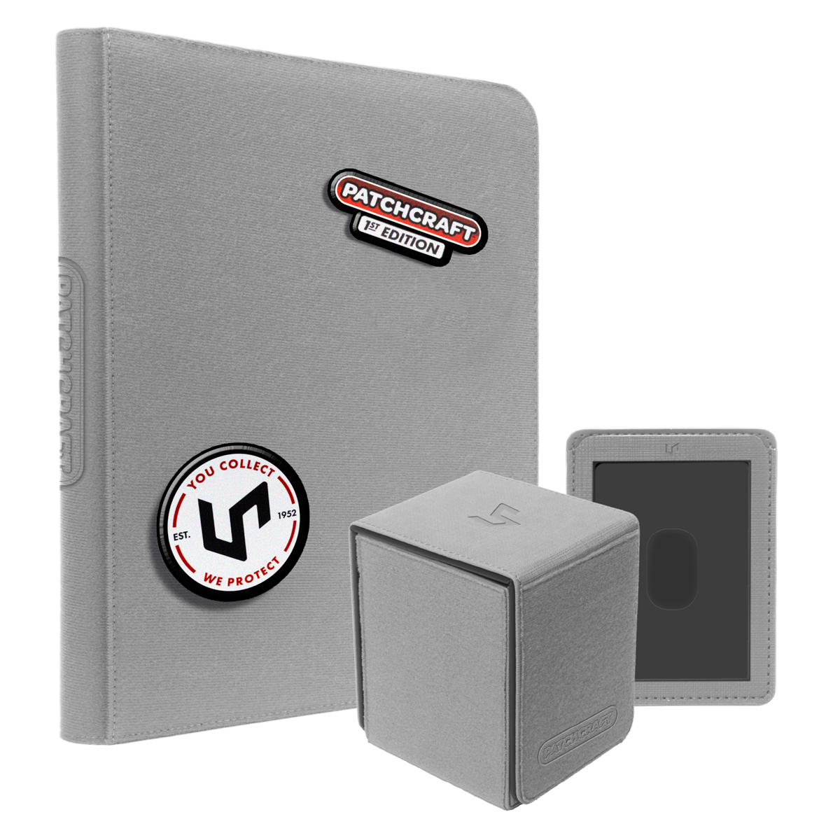 ultra-pro-patchcraft-zippered-9-pocket-pro-binder-und-alcove-flip-deck-box-bundl image 1