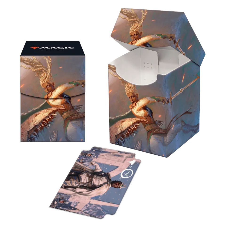 ultra-pro-magic-the-gathering-herr-der-ringe-owyn-100-deck-box image 1