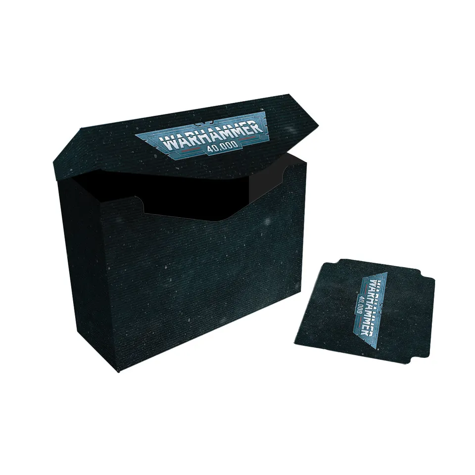ultra-pro-universal-index-card-deck-box-f-r-warhammer-40-000 image 1