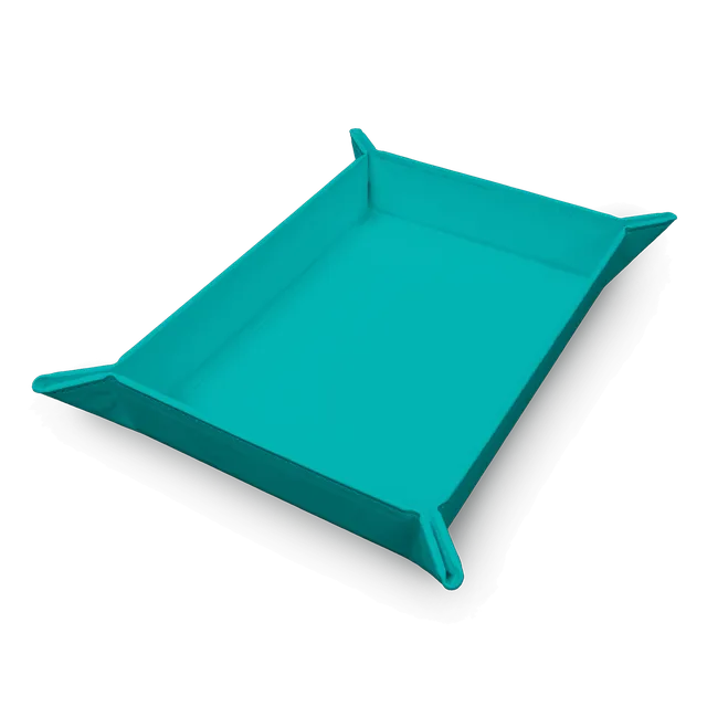 ultra-pro-vivid-magnetic-folding-dice-tray-w-rfeltablett-teal image 1