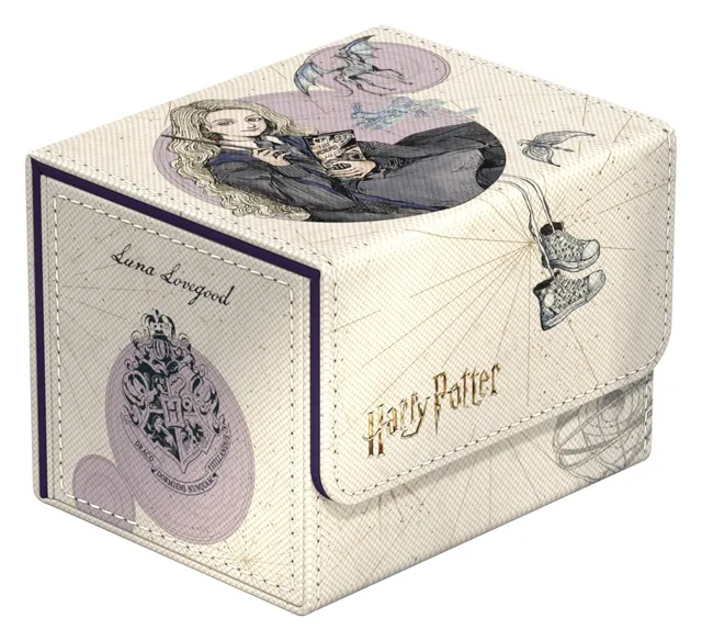 ultimate-guard-sidewinder-100-xenoskin-harry-potter-luna-lovegood-deck-box image 1