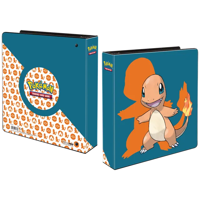 ultra-pro-pok-mon-2-charmander-3-ring-album-orange image 1