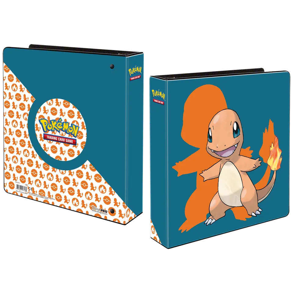 ultra-pro-pok-mon-2-charmander-3-ring-album-orange image 1
