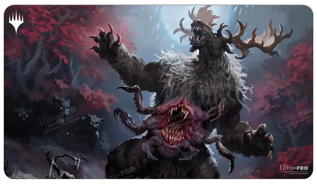 ultra-pro-innistrad-crimson-vow-ulvenwald-behemoth-standard-spielmatte-f-r-magic image 1