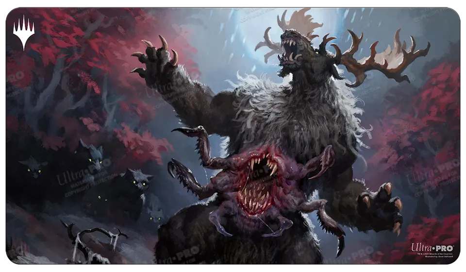 ultra-pro-innistrad-crimson-vow-ulvenwald-behemoth-standard-spielmatte-f-r-magic image 1