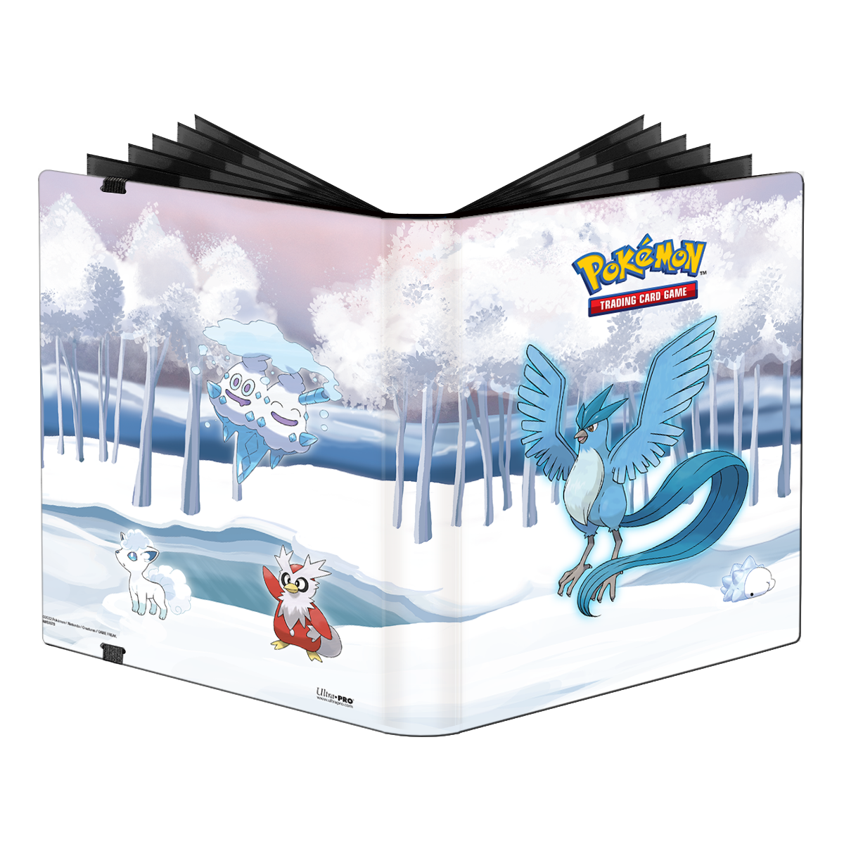 ultra-pro-gallery-series-frosted-forest-9-pocket-pro-binder-f-r-pok-mon image 1