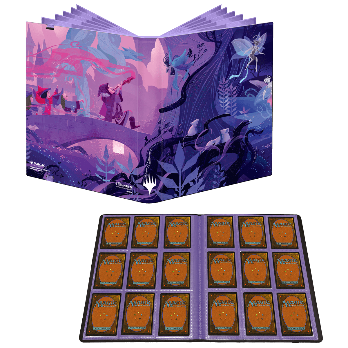 ultra-pro-wilds-of-eldraine-journey-into-the-wilds-9-pocket-pro-binder-f-r-magic image 2