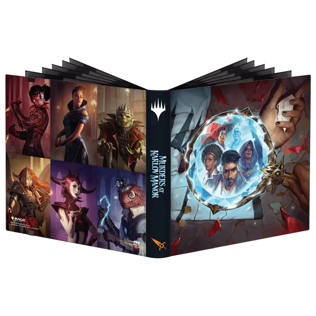 ultra-pro-12-pocket-pro-binder-murders-at-karlov-manor-booster-box-art-f-r-magic image 1