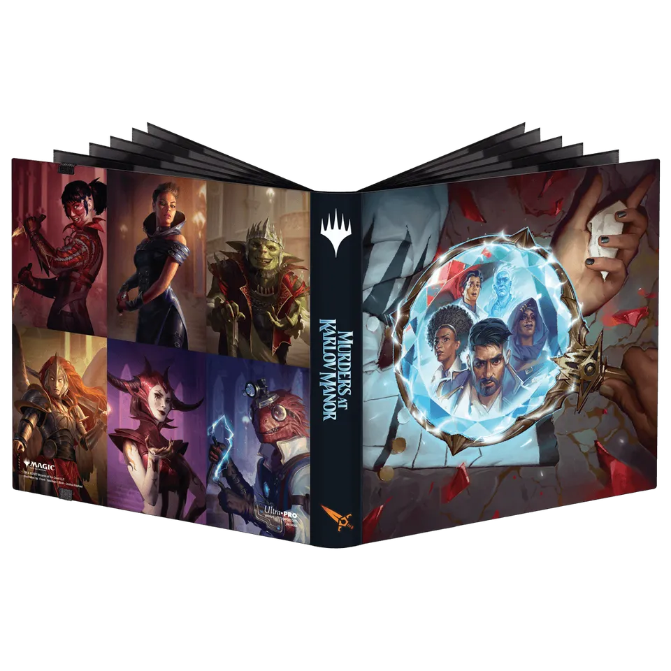 ultra-pro-12-pocket-pro-binder-murders-at-karlov-manor-booster-box-art-f-r-magic image 1